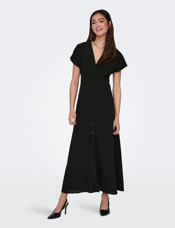 ONLY Nova Lux Mollie Long Dress, Black product photo