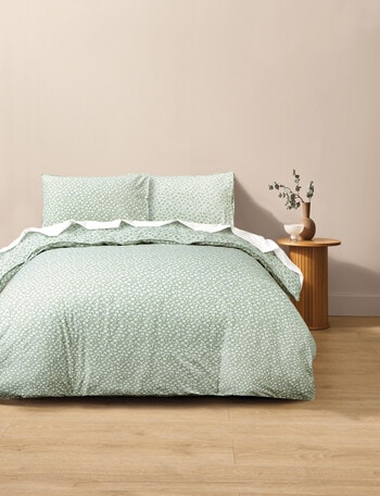 Haven Flannelette Duvet Cover Set, Bloom product photo