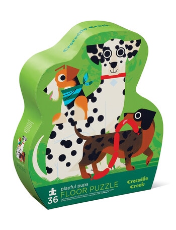 Crocodile Creek Playful Pups 36-piece Puzzle product photo