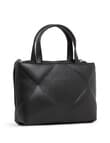 Calvin Klein Re-Lock Quilt Tote Mini Bag, Black product photo View 02 S