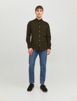 Jack & Jones Classic Cord Shirt, Rasin product photo View 02 S