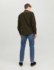 Jack & Jones Classic Cord Shirt, Rasin product photo View 03 S