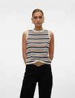 Vero Moda Menorca Sleeveless Pullover, Birch product photo