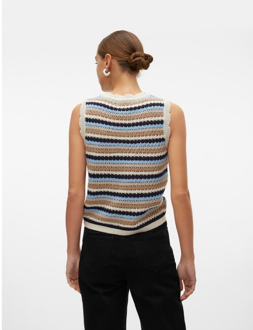 Vero Moda Menorca Sleeveless Pullover, Birch product photo View 02 L