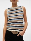 Vero Moda Menorca Sleeveless Pullover, Birch product photo View 03 S