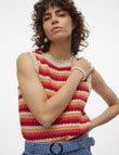 Vero Moda Menorca Sleeveless Pullover, Pumice Stone product photo View 03 S