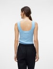 Vero Moda Fiji Sleeveless U-Neck Top, Dutch Canal product photo View 02 S