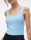 Vero Moda Fiji Sleeveless U-Neck Top, Dutch Canal product photo View 04 S