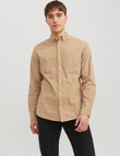 Jack & Jones Classic Cord Shirt, Crockery product photo