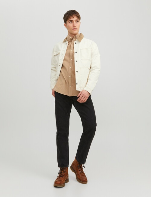 Jack & Jones Classic Cord Shirt, Crockery product photo View 02 L