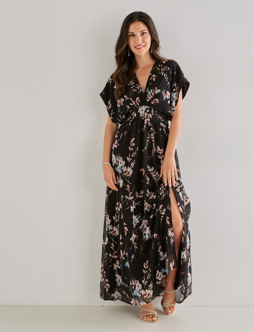 Harlow Empire Waist Dress, Winter Bloom product photo