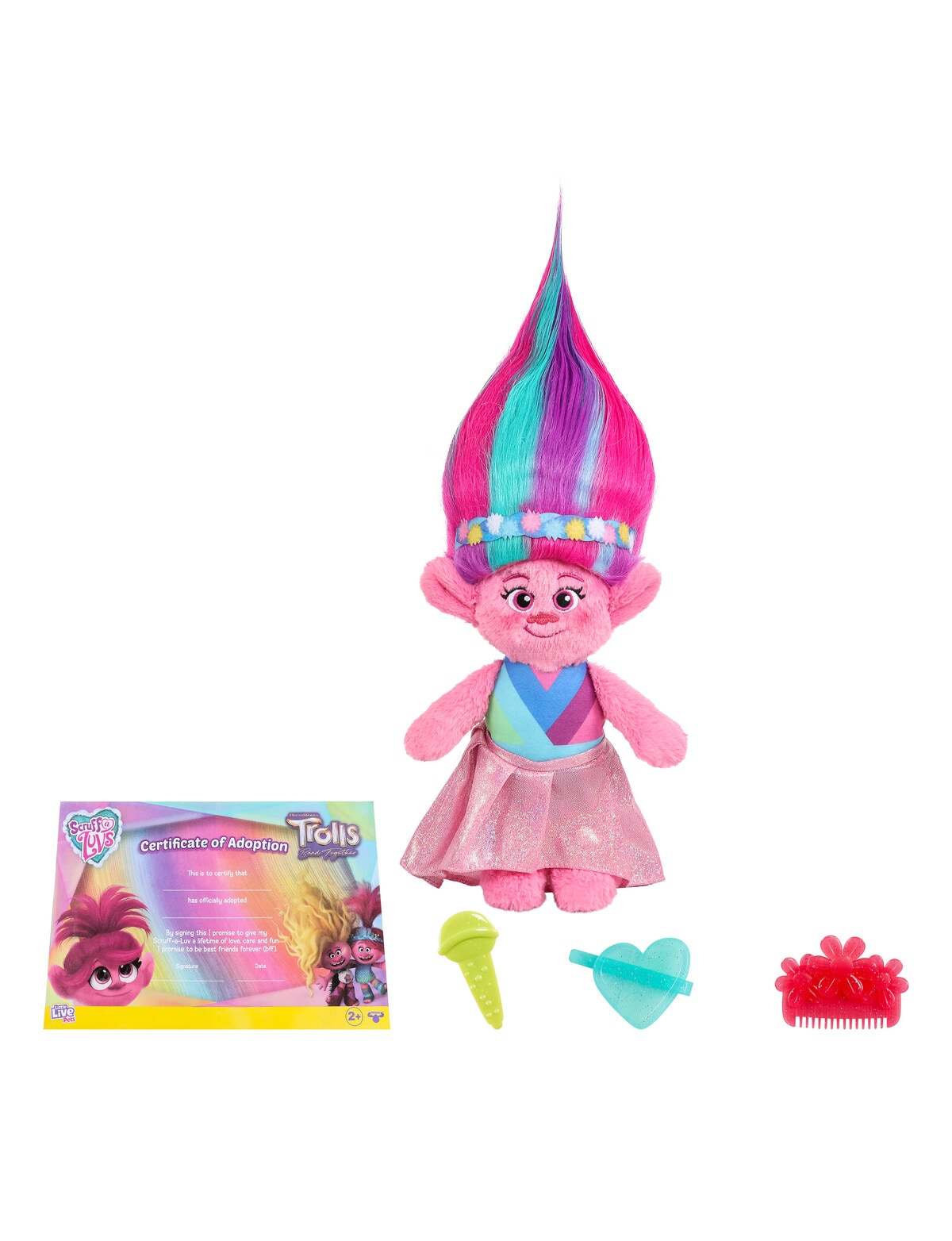 Scruff A Luvs Trolls, Assorted - Dolls & Accessories