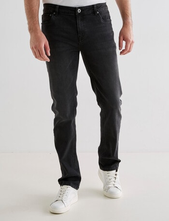 Buy Electro Denim Lab Straight Fit Formal Pants in Black 2024 Online