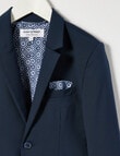 High Street Classic Formal Blazer, Navy product photo View 02 S