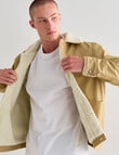 Tarnish Sherpa Lined Jacket, Beige product photo