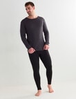 Superfit Polyester EcoVero Long Sleeve Crew Top, Grey product photo View 03 S