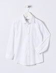 High Street Formal Long Sleeve Shirt, White product photo