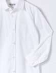 High Street Formal Long Sleeve Shirt, White product photo View 03 S