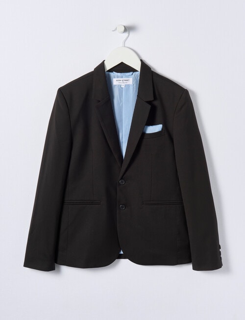 High Street Classic Formal Blazer, Black product photo