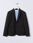 High Street Classic Formal Blazer, Black product photo View 02 S