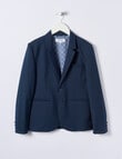 High Street Classic Formal Blazer, Navy product photo View 02 S