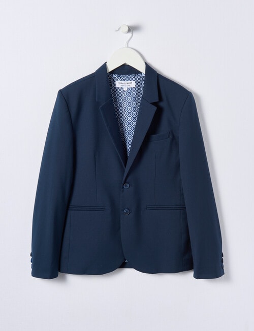 High Street Classic Formal Blazer, Navy product photo View 02 L