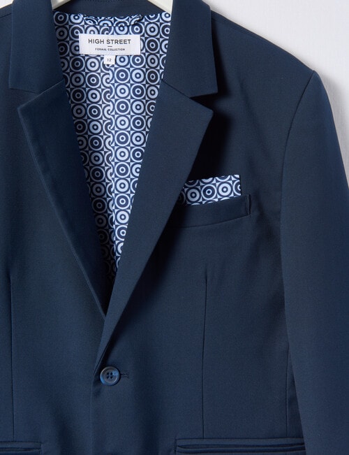 High Street Classic Formal Blazer, Navy product photo View 03 L