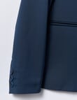 High Street Classic Formal Blazer, Navy product photo View 04 S