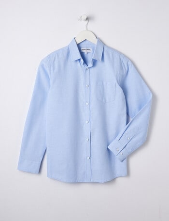 High Street Formal Long sleeve Shirt, Oxford Blue product photo