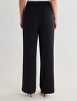 Whistle Fashion Straight Leg Pant, Black product photo View 02 S