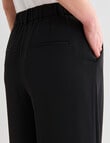 Whistle Fashion Straight Leg Pant, Black product photo View 06 S