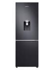 Samsung 307L Bottom Mount Fridge Freezer, Black, SRL325DMB product photo