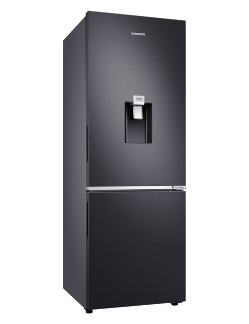 Samsung 307L Bottom Mount Fridge Freezer, Black, SRL325DMB product photo View 03 L