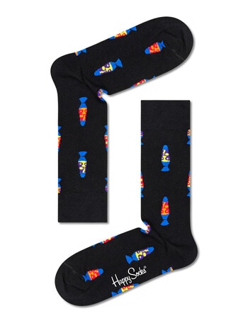 Happy Socks Lava Lamp Sock, Black product photo