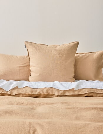 Domani Toscana Euro Pillowcase, Caramel product photo