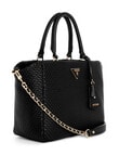 Guess Etel Girlfriend Satchel Bag, Black product photo View 03 S