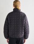 Superfit Puffer Jacket, Black product photo View 02 S