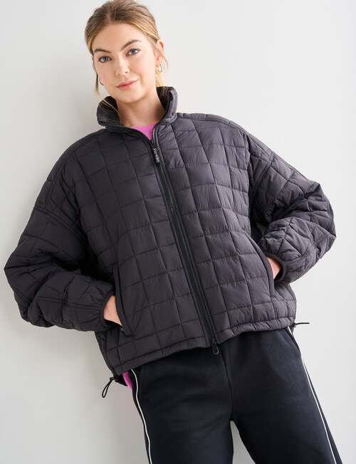 Superfit Puffer Jacket, Black product photo View 05 L