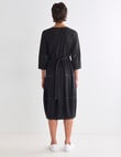 Jigsaw Full Circle Knit Dress, Black product photo View 02 S