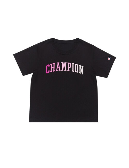 Champion American Short Sleeve Tee, Black product photo View 02 L