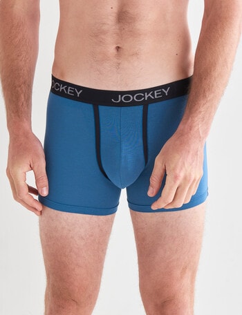 Jockey, Underwear & Socks, Jockey Boxer Briefs 3 Pk Staycool Cotton Stretch  Mesh Blue Multi Mens Size Xl
