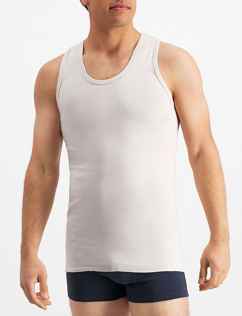 Jockey Athletic Singlet, 2-Pack, Drako & Midnight Dream product photo View 03 L