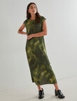 Mineral Sarah Print Dress, Green product photo View 05 S