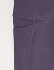 SUPERFIT GIRL High Rise Ultimate Full Length Legging, Midnight Purple product photo View 02 S