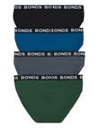 Bonds Hipster Brief, 4-Pack, Black, Blue, Grey & Green product photo View 02 S