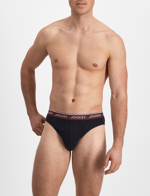 Jockey Cotton Brief, 4-Pack, Deepest Navy product photo