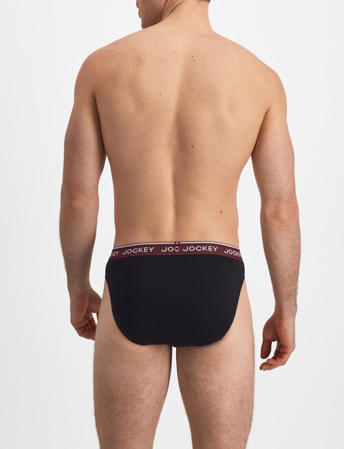 Jockey Cotton Brief, 4-Pack, Deepest Navy product photo View 03 L