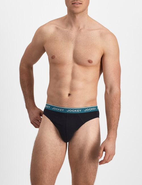 Jockey Cotton Brief, 4-Pack, Deepest Navy product photo View 05 L