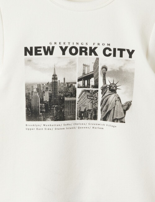 Switch NYC Long Sleeve Photo Tee, Vanilla product photo View 02 L