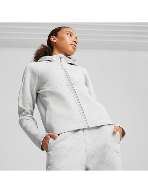 Puma Evostripe Hoodie, Light Grey product photo View 03 L